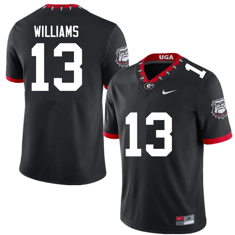 Georgia Bulldogs #13 Mykel Williams College Football Jerseys Sale-100th Anniversary